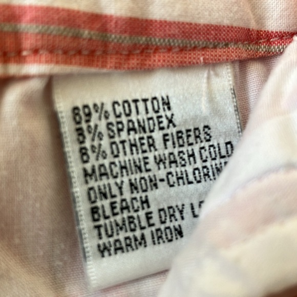 Talbots Petites Striped Cotton Capris - Picture 12 of 15